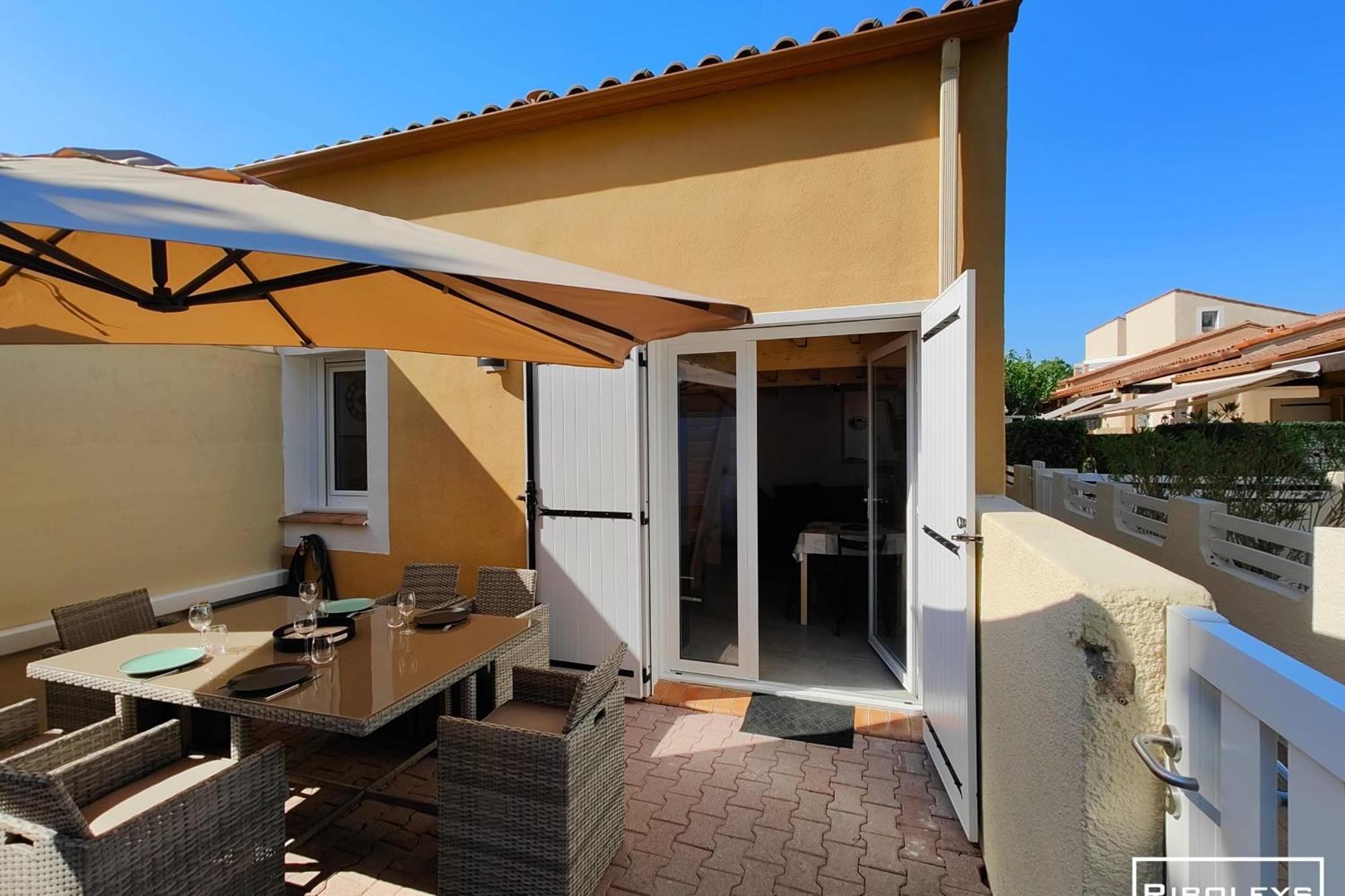 Maison Renovee Et Climatisee Avec Wifi A 600M De La Plage Vias Exterior foto