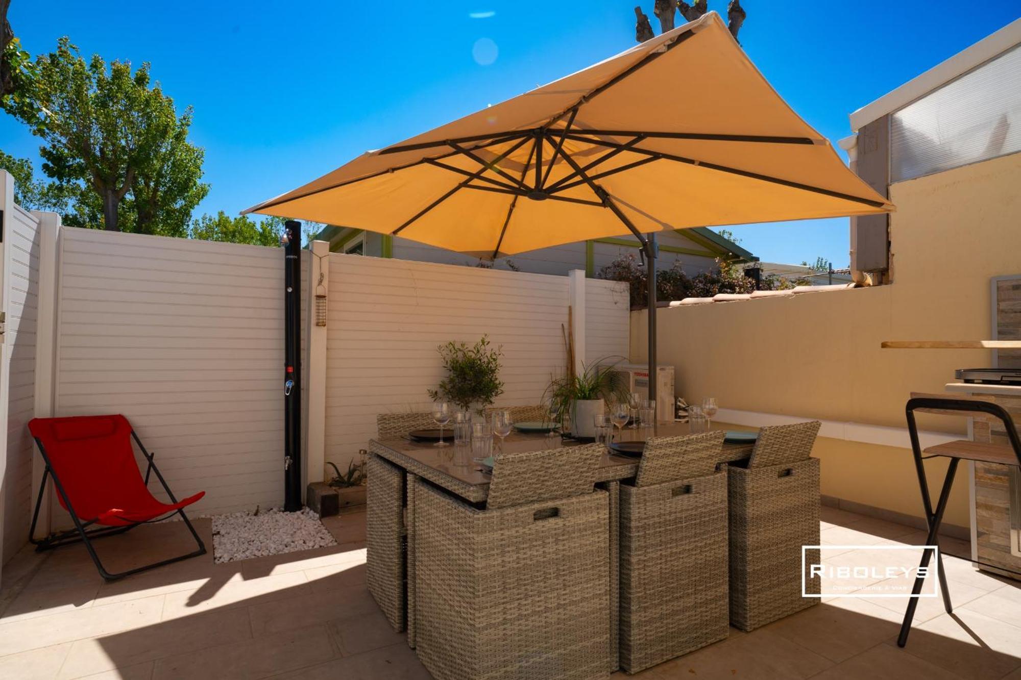 Maison Renovee Et Climatisee Avec Wifi A 600M De La Plage Vias Exterior foto